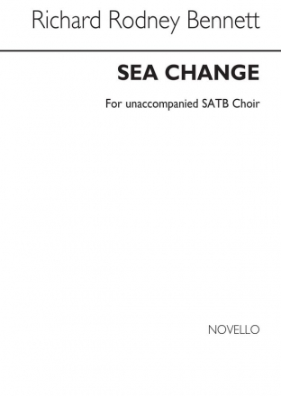 Sea Change for  mixed choir unaccompanied score