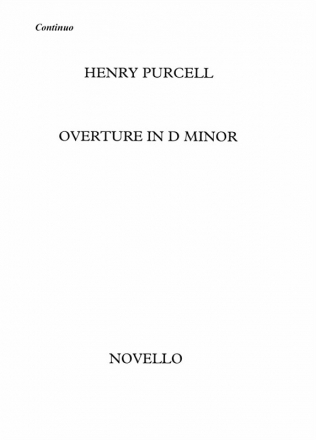 Henry Purcell, Fantazias And Miscellaneous Instrumental Music Orchestra Partitur