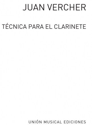 Juan Vercher, Tecnica Para El Clarinete Clarinet Buch