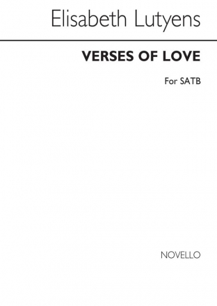 Verses Of Love for mixed choir a cappella score