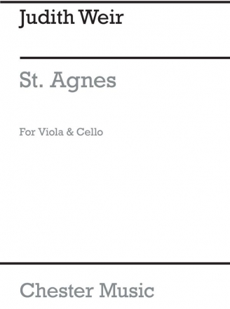 Judith Weir: St. Agnes Cello, Viola Score