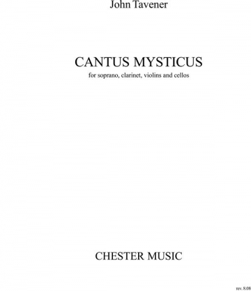 John Tavener: Cantus Mysticus (Score) Soprano, Clarinet, String Orchestra Score