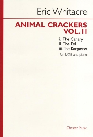 Eric Whitacre: Animal Crackers - Volume 2 SATB, Piano Accompaniment Vocal Score