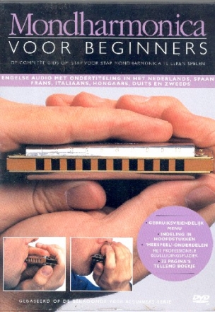 Mondharmonica voor Beginners  DVD (Subtitles nl/sp/frz/it/un/dt/schwed)