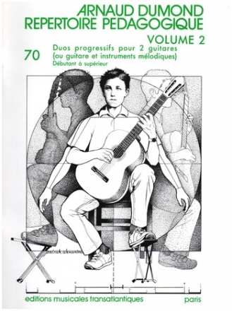 Rpertoire Pdagogique vol.2: pour 2 guitares partition (fr)