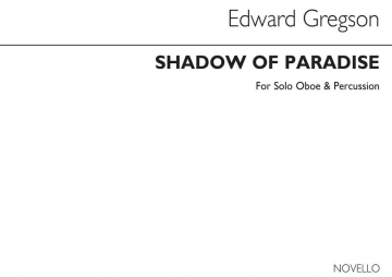 Edward Gregson, Shadow of Paradise (Oboe/Percussion) Oboe Percussion Buch