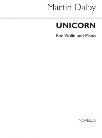 Martin Dalby, Unicorn For Violin And Piano Violine und Klavier Buch