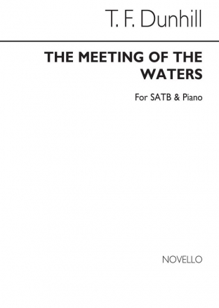 Thomas Dunhill, The Meeting Of The Waters SATB and Piano Chorpartitur