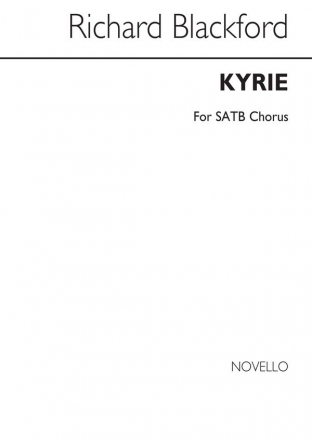 Richard Blackford, Kyrie SATB Chorpartitur