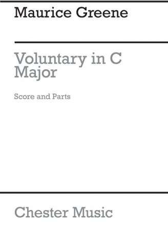 Greene: Voluntary In C Major (Score and Parts) Recorder Ensemble Instrumental Work