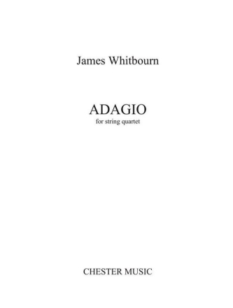 Adagio for string quartet score and parts