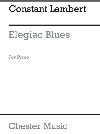 Lambert, C Elegiac Blues For Piano Piano Instrumental Work