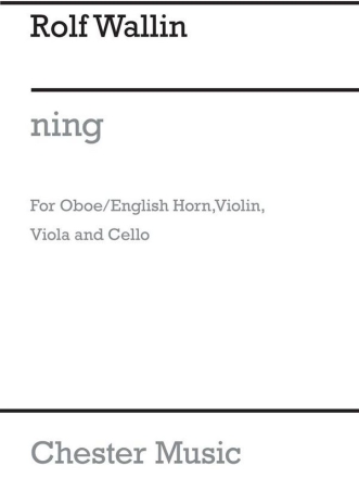 ning for oboe/english horn, violin, viola and violoncello score and parts