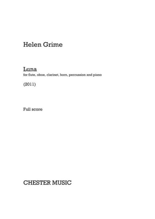 Helen Grime: Luna (Score) Ensemble Score