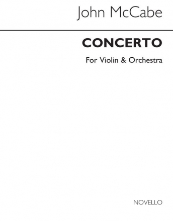 John McCabe, Concerto For Violin (Sinfonia Concertante) Violine und Klavier Buch