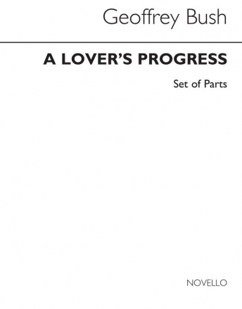 Geoffrey Bush, Lovers Progress (Parts) Wind Instruments Buch