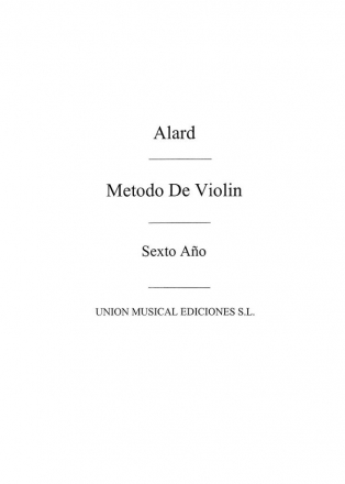 Metodo Violin Volume 6 Violin Buch