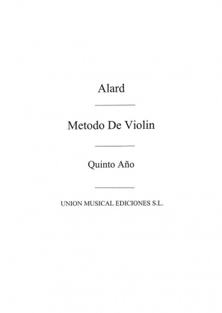 Metodo Violin Volume 5 Violin Buch