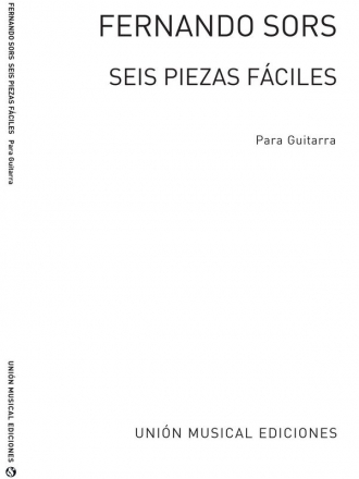 Seis Piezas Faciles Gitarre Buch