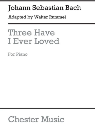 Thee Have I Ever Loved for piano