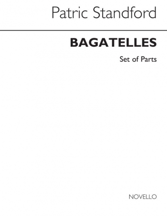 Patric Standford, Bagatelles For String Quartet (Parts) Streichquartett Buch