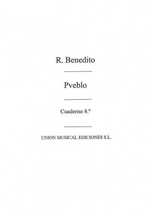 Pueblo Canciones VIII Vol Vocal Buch