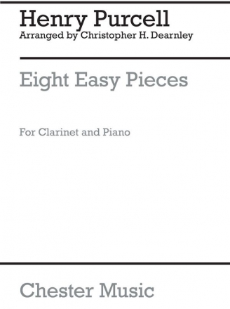 Dearnley, C 8 Easy Pieces Clarinet And Piano Clarinet, Piano Accompaniment Instrumental Work