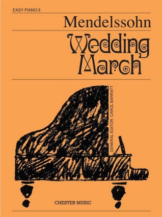 Wedding March  for easy piano