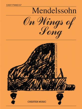 Felix Mendelssohn Bartholdy, On Wings Of Song (Easy Piano No.57) Piano, Easy Piano Chorpartitur