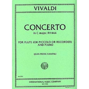 Concerto C Major F.VI:5 for flute and piano