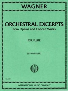 Orchestral Excerpts for flute SCHWEDLER, ED