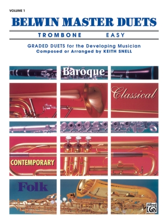 Belwin Master duets vol.1 for trombone easy