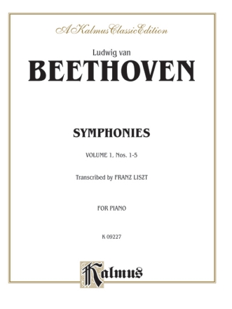 Symphonies vol.1 (nos.1-5) for piano