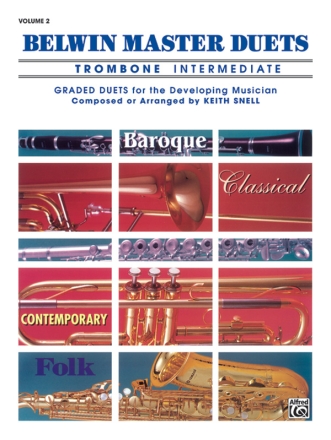 Belwin Master Duets vol.2 for trombone intermediate