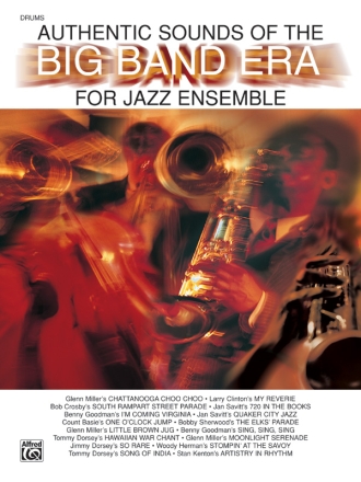 Authentic Sounds of the Big Band Era for drums