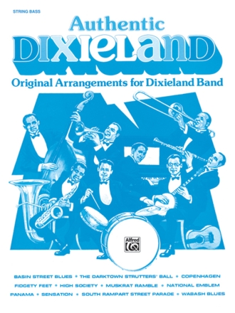 Authentic Dixieland string bass