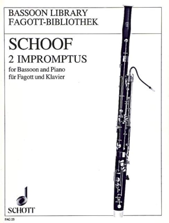 2 Impromptus fr Fagott und Klavier
