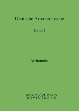 Deutsche Armeemrsche Band 1 Baritontuba