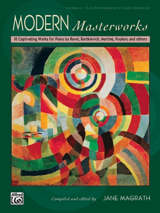 Modern Masterworks 10 captive works for piano by Ravel, Bortkievich Martinu Poulenc and others