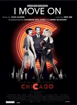 I move on  aus Chicago: Einzelausgabe Gesang und Klavier / Gitarre