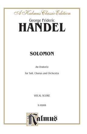 Solomon vocal score (en)