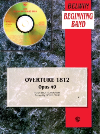 Overture 1812 (+CD) for concert band (beginning level)