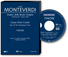 Marienvesper - Chorstimme Tenor  Playalong-CD's