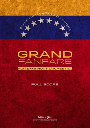 Grand Fanfare for symphony orchestra score