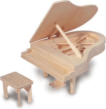 Woodcraft Construction Kit Piano