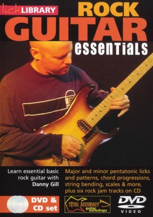 Rock Essentials for guitar CD+DVD Set