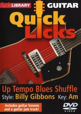 Up-Tempo Blues for guitar DVD