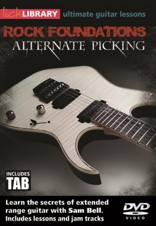 Sam Bell, Rock Foundations Alternate Picking Gitarre DVD