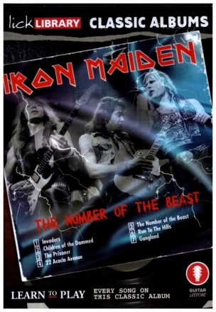 Classic Albums - Number of the Beast for guitar DVD