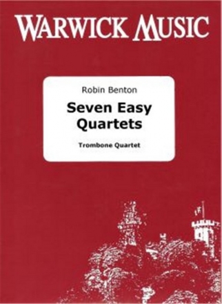 , Seven Easy Quartets Posaunenquartett Partitur + Stimmen